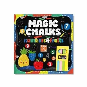 Magic chalks - Numbers + fruits