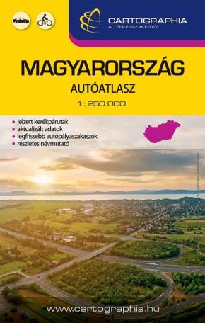Magyarország autóatlasz (1:250.000) kicsi "SC" 2023