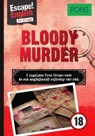 PONS Escape! English Bloody Murder - Valódi bűnesetek és talányos szabadulós rejtvények angolul